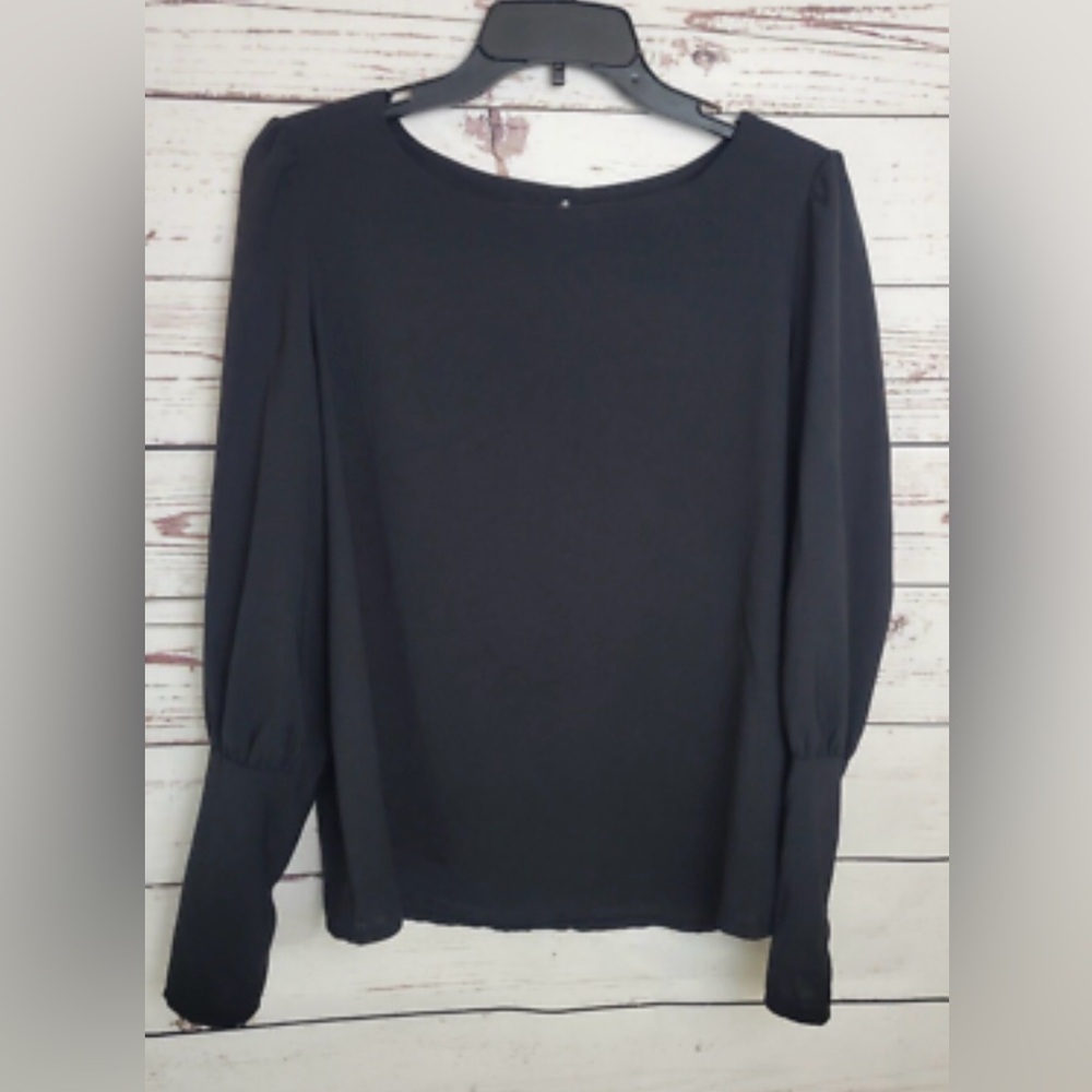 Ann Taylor Classic Black Blouse